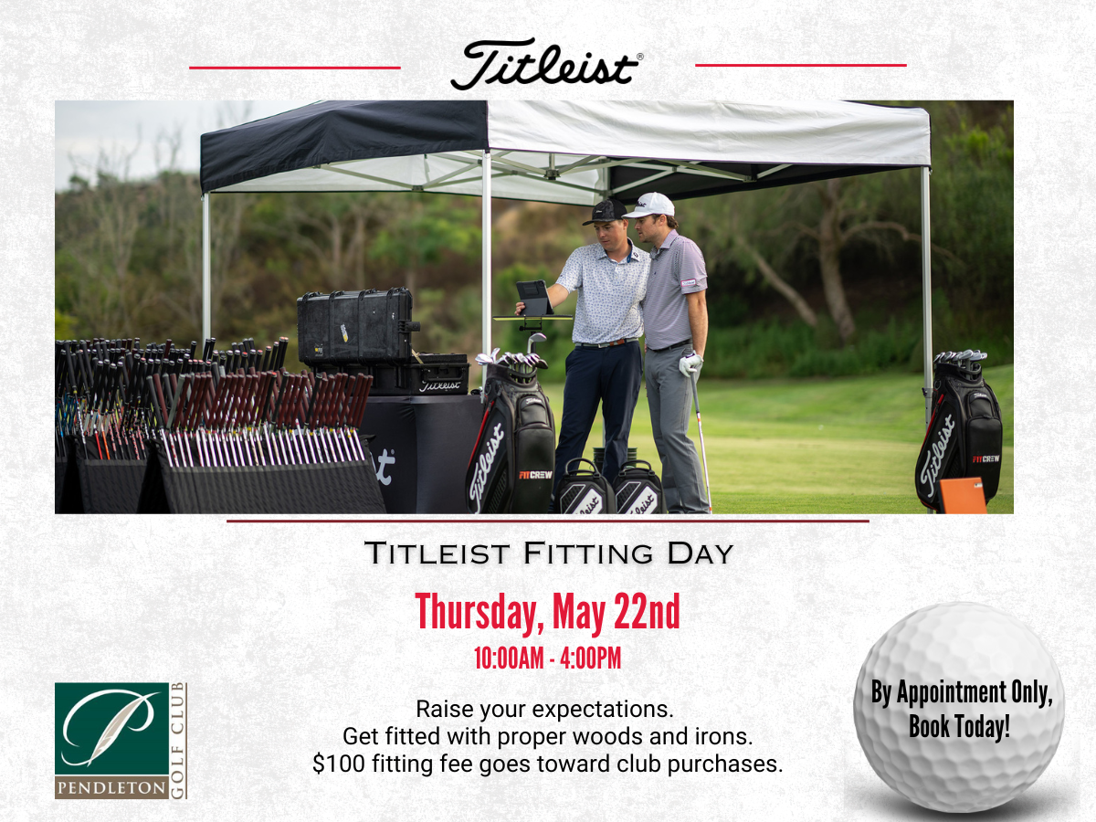 Titleist Fitting Day 5/22